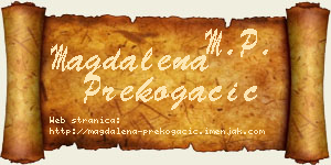 Magdalena Prekogačić vizit kartica